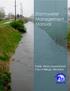 Stormwater Management Manual. Public Works Department City of Billings, Montana