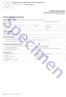Specimen. Contract award notice Results of the procurement procedure. Section I: Contracting authority