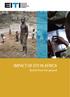 IMPACT OF EITI IN AFRICA. Stories from the ground