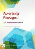 Advertising Packages. For Business-to-Business (B2B) Suppliers. Company YOUR LOGO