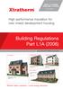 Building Regulations Part L1A (2006)
