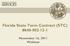 Florida State Term Contract (STC) # November 16, 2011 Webinar
