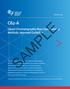 SAMPLE. Liquid Chromatography-Mass Spectrometry Methods; Approved Guideline