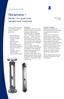 Rotameter. Series 134 glass tube variable area flowmeter. Data sheet Principle of operation. Philosophy. process measurement solutions