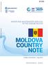 Moldova Country DANUBE WATER. A State of the Sector May 2015 PROGRAM. danube-water-program.org danubis.org. Public Disclosure Authorized