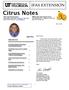 Citrus Notes. April Vol Inside this Issue:
