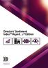 Directors Sentiment Index TM Report : 2 nd Edition