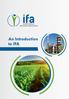 An Introduction to IFA