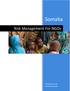 Somalia. Risk Management For NGOs. Risk Management Unit United Nations Somalia