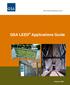 GSA Public Buildings Service. GSA LEED Applications Guide