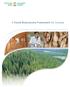 A Forest Bioeconomy Framework for Canada