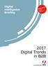 Digital Intelligence Briefing Digital Trends in B2B. in association with