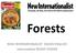 Forests. NEW INTERNATIONALIST EASIER ENGLISH Intermediate READY LESSON