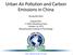 Urban Air Pollution and Carbon Emissions in China