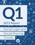 2015 Report. Social Login and Social Sharing Trends