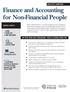 Finance and Accounting for Non-Financial People