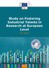 Study on Fostering Industrial Talents in Research at European Level. Final Report