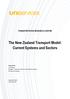 The New Zealand Transport Model: Current Systems and Sectors