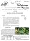 Research & Reviews in. Yield and characteristics of leaf in bay laurel (Laurus nobilis L.) populations