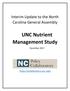 UNC Nutrient Management Study