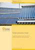 Solar process heat. Themeninfo II/2017. Supporting industrial and commercial processes with solar thermal energy. A compact guide to energy research
