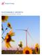 SUSTAINABLE GROWTH 2016 CORPORATE RESPONSIBILITY REPORT