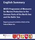 English Summary. MSFD Programme of Measures for Marine Protection in the German Parts of the North Sea and the Baltic Sea