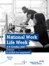 National Work Life Week 2-6 October 2017