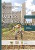 Status of the World s. Main Report. Soil Resources. Glossary of technical terms. FAO Giuseppe Bizzarri INTERGOVERNMENTAL TECHNICAL PANEL ON SOILS