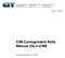 Edition 1 July CIM Consignment Note Manual (GLV-CIM)