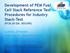 Development of PEM Fuel Cell Stack Reference Test Procedures for Industry Stack-Test (FCH-JU GA: )