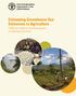 Estimating Greenhouse Gas Emissions in Agriculture. A Manual to Address Data Requirements for Developing Countries