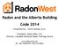 Radon and the Alberta Building Code 2014