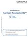 Introduction to Harrison Assessments