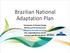 Brazilian National Adaptation Plan