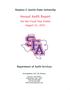 STEPHEN F. AUSTIN STATE UNIVERSITY FISCAL YEAR 2013 ANNUAL AUDIT REPORT TABLE OF CONTENTS