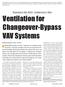 Ventilation for Changeover-Bypass VAV Systems