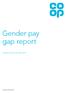 Gender pay gap report. Snapshot date of 5th April 2017
