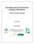 Social Rating and Social Performance Reporting in Microfinance