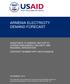 ARMENIA ELECTRICITY DEMAND FORECAST