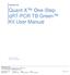 Quant-X One-Step qrt-pcr TB Green Kit User Manual