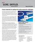 GORE SKYFLEX aerospace materials