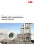 ABB MEASUREMENT & ANALYTICS ANALYTICAL MEASUREMENT. Ethylene plant production excels with the PGC1000