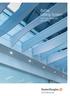 Baffle Ceiling System. The tough ceiling with soft qualities
