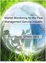 Market Monitoring for the Pest Management Service Industry