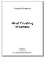 Metal Finishing in Canada