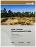 Golf Course Environmental Profile
