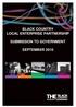 BLACK COUNTRY LOCAL ENTERPRISE PARTNERSHIP SUBMISSION TO GOVERNMENT SEPTEMBER 2010