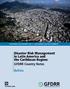 Disaster Risk Management in Latin America and the Caribbean Region: GFDRR Country Notes Bolivia