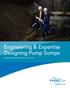 Engineering & Expertise Designing Pump Sumps